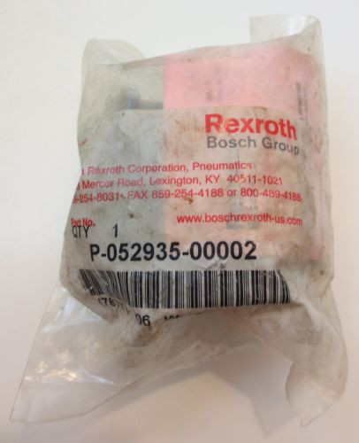Rexroth Aluminum 1/4#034; In-Line Piping Quick Exhaust Valve P-052935-00002 origin
