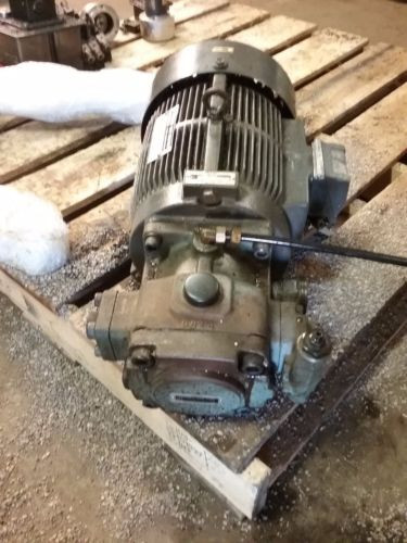 Nachi Variable Vane Pump Motor_VDC-2B-1A3-GU1588_LTIS85-NR_UVD-2A-A3-37-4-1188A