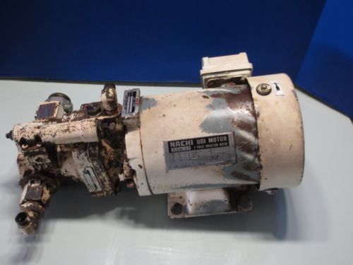NACHI HYDRAULIC OIL PUMP MOTOR LTIS85-NR UPV-0A-8N1-07A-4-20 PVS-0B-8N1-20