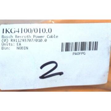 NEW Singapore Dutch BOSCH REXROTH IKG4100 / 010.0 POWER CABLE R911293707/010.0 IKG41000100