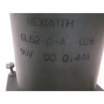 REXROTH GL62-0-A VALVE SOLENOID USED