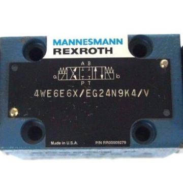 Origin MANNESMANN REXROTH 4WE6E6X/EG24N9K4/V CONTROL VALVE RR00009279