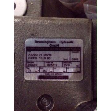 Origin Rexroth Brueninghaus Hydromatik Hydraulic pumps A4VSO 71 DR/10R-PPB13N00