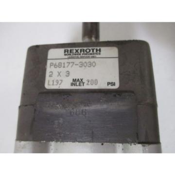 REXROTH India Korea P68177-3030 PNEUMATIC CYLINDER *NEW NO BOX*