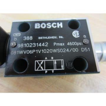 Rexroth Bosch Group 9810231442 Valve - Used