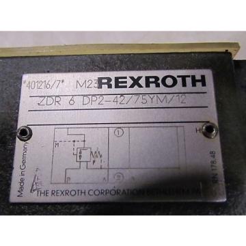 Rexroth ZDR 6 DD2-42/75YM/12 Valve Origin
