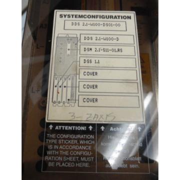 Indramat Digital Drive Controller, # DDS21-W050-D, Used, WARRANTY