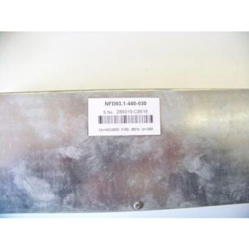 Rexroth Indramat #NDF031-480-030 Line Filter origin 3/2