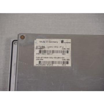 Indramat Rexroth System 200 BTV061HN-RS-FW panel