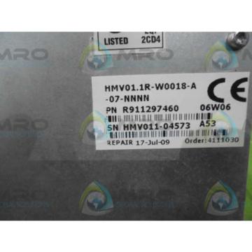 REXROTH INDRADRIVE M HMV011R-W0018-A-07-NNNN Origin IN BOX