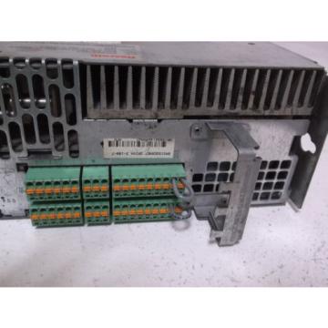 REXROTH INDRAMAT DKCXX3-100-7 ECO SERVO DRIVE USED