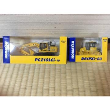 KOMATSU D61PXi-23 Crawler Dozer &amp; c EXCAVATOR Japan Limited 1:87 F/S