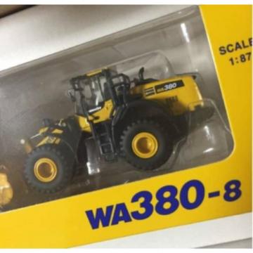 1/87 Komatsu Official WA380-8 Wheel Loader diecast model rare item