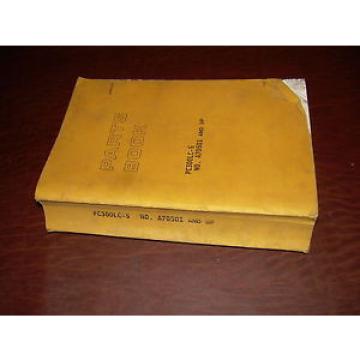 KOMATSU 300 PC300 -5  EXCAVATOR PARTS CATALOG BOOK MANUAL S/N A70501