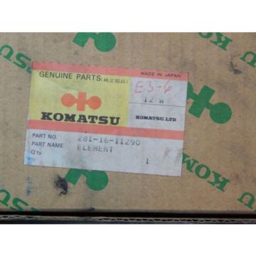 Komatsu 281-16-11290 Hydraulic Oil Filter OEM NIB