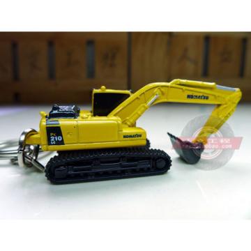 Authentic metal Keyring truck Komatsu excavator model  1-128