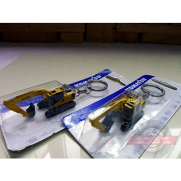 Authentic metal Keyring truck Komatsu excavator model  1-128