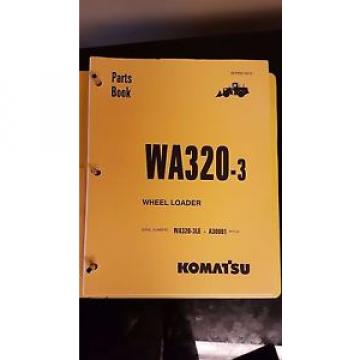 PARTS MANUAL FOR WA320-3LE SERIAL A30000 KOMATSU WHEEL LOADER