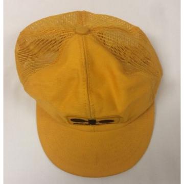 Vintage Komatsu Heavy Duty Machinery Mesh Trucker Hat Cap Construction