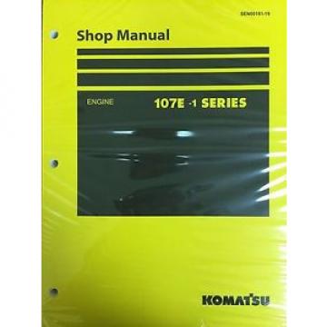 Komatsu 107E-1 Series Engine Factory Shop Service Repair Manual