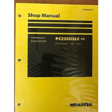 Komatsu PC228USLC-10 Service Repair Printed Manual Shop