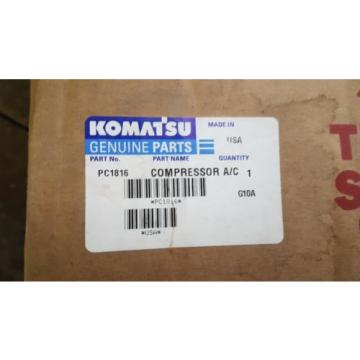 New Komatsu Compressor A/C PC1816 Made in USA