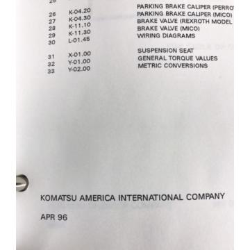 Galion 830 850 870 Komatsu Dresser Motor Grader Shop Service Manual cebmg58112