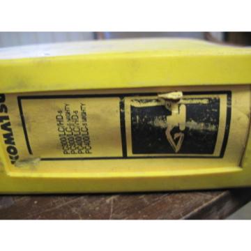 OEM KOMATSU PC300/LC-5 PC400/LC-5 Excavator SERVICE SHOP REPAIR Manual Book