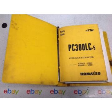 Komatsu PC300LC-5, Hydraulic Excavator Parts Book BEPB207071