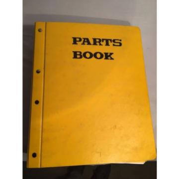 KOMATSU HYDRAULIC EXCAVATOR PARTS BOOK PC300LC-6 PC300H