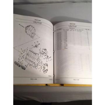 KOMATSU HYDRAULIC EXCAVATOR PARTS BOOK PC300LC-6 PC300H