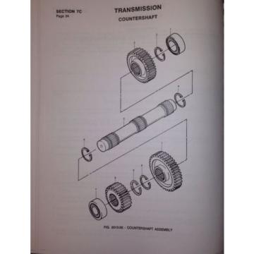 International Dresser Komatsu TD15E Dozer Crawler CHASSIS Shop SERVICE Manual IH