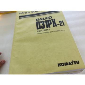 Komatsu - D31PX-21 - Bulldozer Parts Book Manual PEPB088300