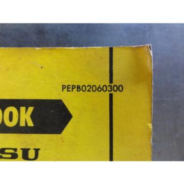 Komatsu PC220-3, PC220LC-3 Hydraulic Excavator Parts Book  PEPB02060300