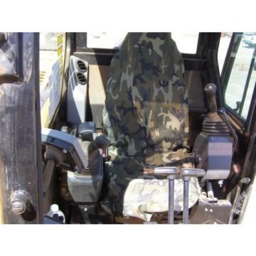 CAMO EXCAVATOR SEAT COVER HIGH BACK , CAT, JOHN DEERE, CASE, LINK BELT, KOMATSU