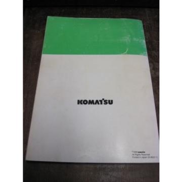 OEM KOMATSU D65EX-12 D65PX-12 Bulldozer OPERATION &amp; MAINTENANCE MANUAL BOOK