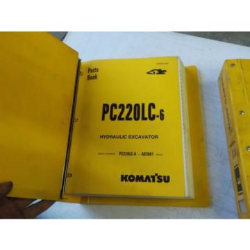 Komatsu PC220LC-6  Parts Book