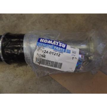 1 NEW KOMATSU 07124-01212 HOSE ASSEMBLY NNB *** MAKE OFFER ***