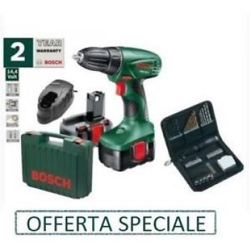 TRAPANO AVVITATORE BOSCH PSR 14,4 LION+2 BATTERIE INCLUSE+46 ACCESSORI