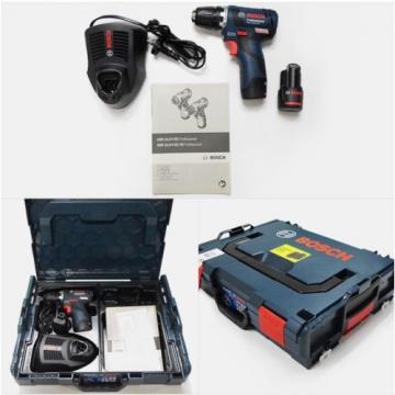 Bosch GSR10.8V-EC Professional 10.8V 2.0Ah Cordless Drill Drive Full Set