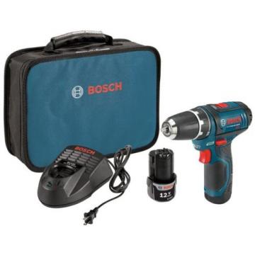 Bosch Li-Ion Drill/Driver Cordless Power Tool Kit 3/8in 12V Keyless PS31-2A