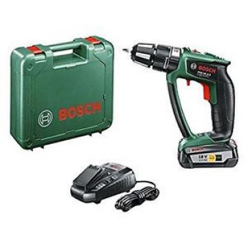 Bosch PSB 18 LI-2 Ergonomic Trapano Avvitatore-Battente con Batteria al Litio