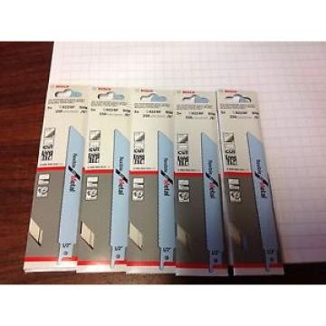 BOSCH SABRE SAW BLADES S922BF FIVE PACKS OF FIVE,  25 BLADES IN TOTAL GENUINE