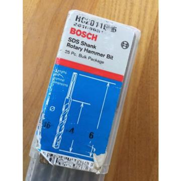 Bosch HC2011B25 25-Piece 3/16 In. x 6 In. SDS Shank Rotary Hammer Bits