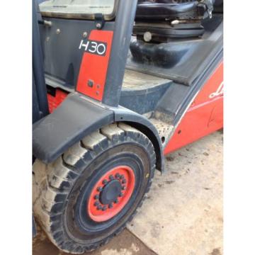 Linde H30T Gas Forklift Truck *ONLY 727 HOURS* New Loler,Just Serviced 3000kg 3t