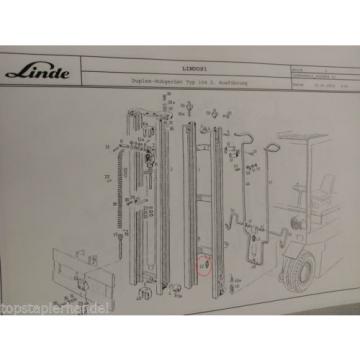 Valve Overpressure Flow Linde no. 0009442339 Type E20/25/30 H20/25/30 etc