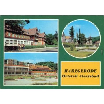 Alexisbad Harzgerode Hotel &#034;Linde&#034; und Café Exquisit  Scholl&#034;, Kreisstraße 1982