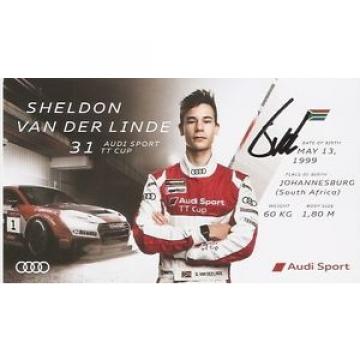 Sheldon van der Linde (2) (AUDI 2016) (DIN A5)