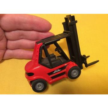 2619 Linde Siku Metall Super 1:50 H 80 Gabelstapler Forklift Truck + 2 Paletten