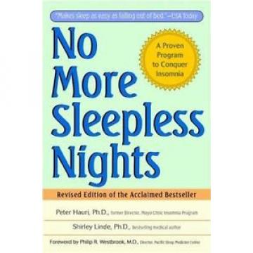 No More Sleepless Nights by Shirley Linde and Peter Hauri (1996, Paperback, Revi